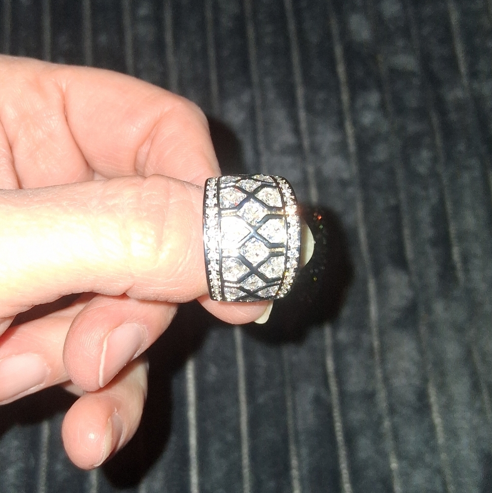 🐎NEW! JTV Lattice Ring Sz 6